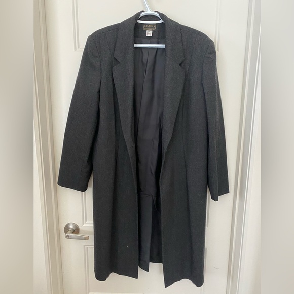 Louben 2 long jacket gray vintage - Picture 2 of 8